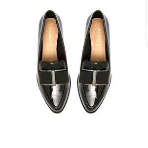 ALDO Leather Loafer Shoe Size 6